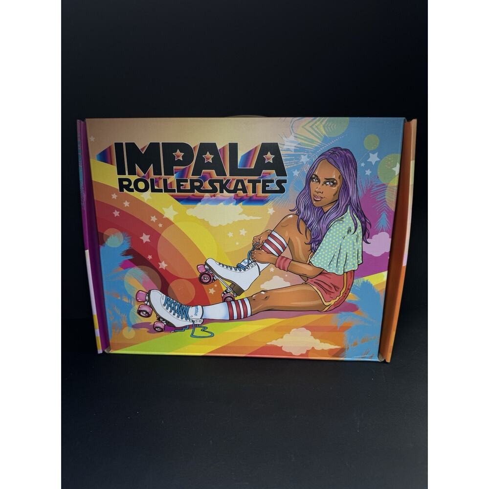 Impala Quad 58x32 Roller Skate US size 9 Aqua